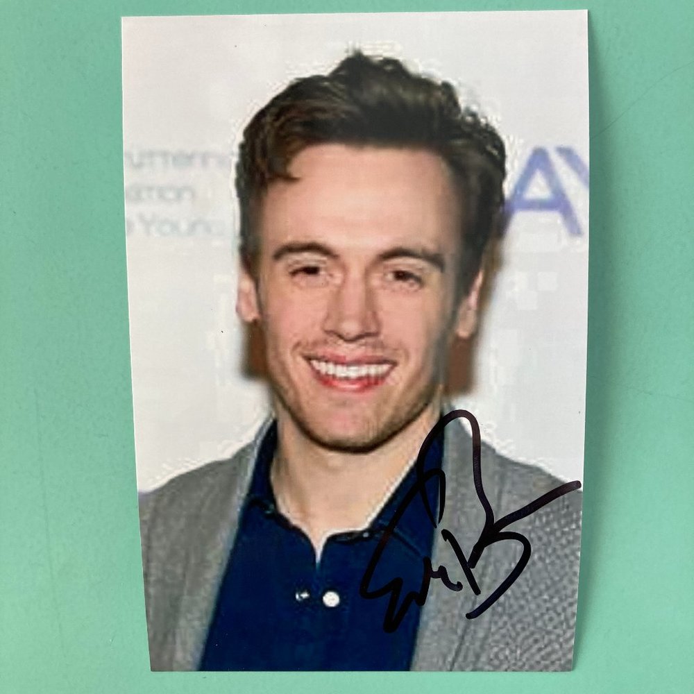 Erich Bergen Signed Photo 4”X6” Film Jersey Boys / TV Blake In Madam Secretary